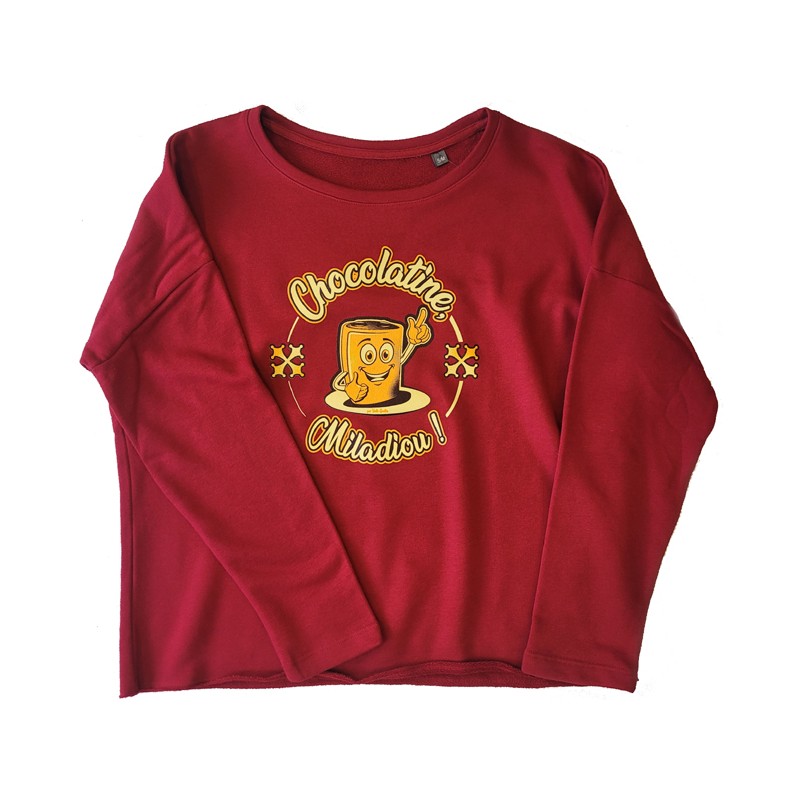 Sweat loose Chocolatine Miladiou