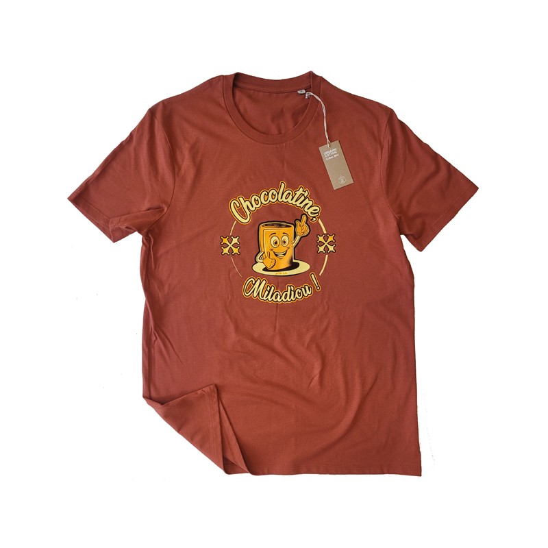 T-shirt homme Chocolatine Miladiou !