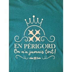 T-shirt homme On n'a jamais tort