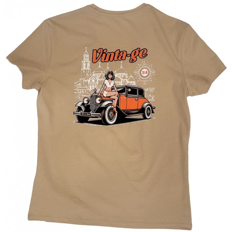 T-shirt femme Vinta-ge 2025