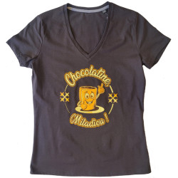 T-shirt femme Chocolatine Miladiou !