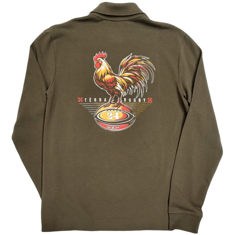 Polo manches longues Coq