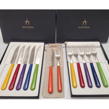 Couvert couteau-fourchette Nontron à choisir