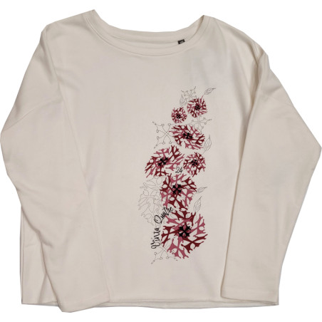 sweat ample floral oc