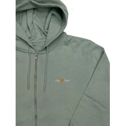 Sweat zippé à capuche éco-responsable