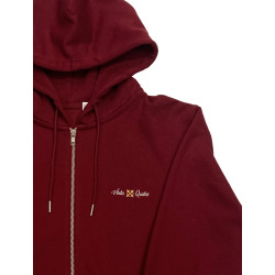 Sweat zippé à capuche éco-responsable