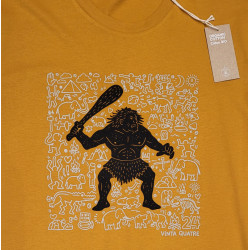 T-shirt Cromagnon façon Keith Harring