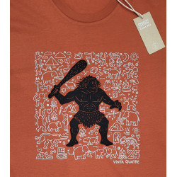 T-shirt Cromagnon façon Keith Harring