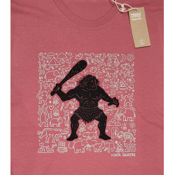 T-shirt Cromagnon façon Keith Harring