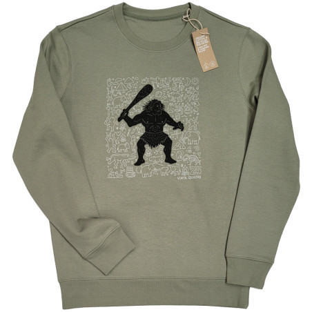Sweat Cromagnon façon Keith Harring